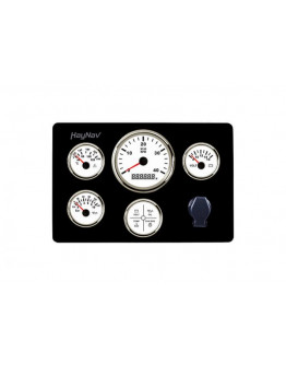 Engine panel type SEV Black: tacho with digital hour