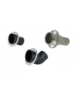 Angled exhaust connection d=30mm
