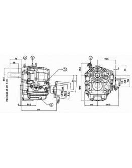 Gearbox TMC 60A R=2.00